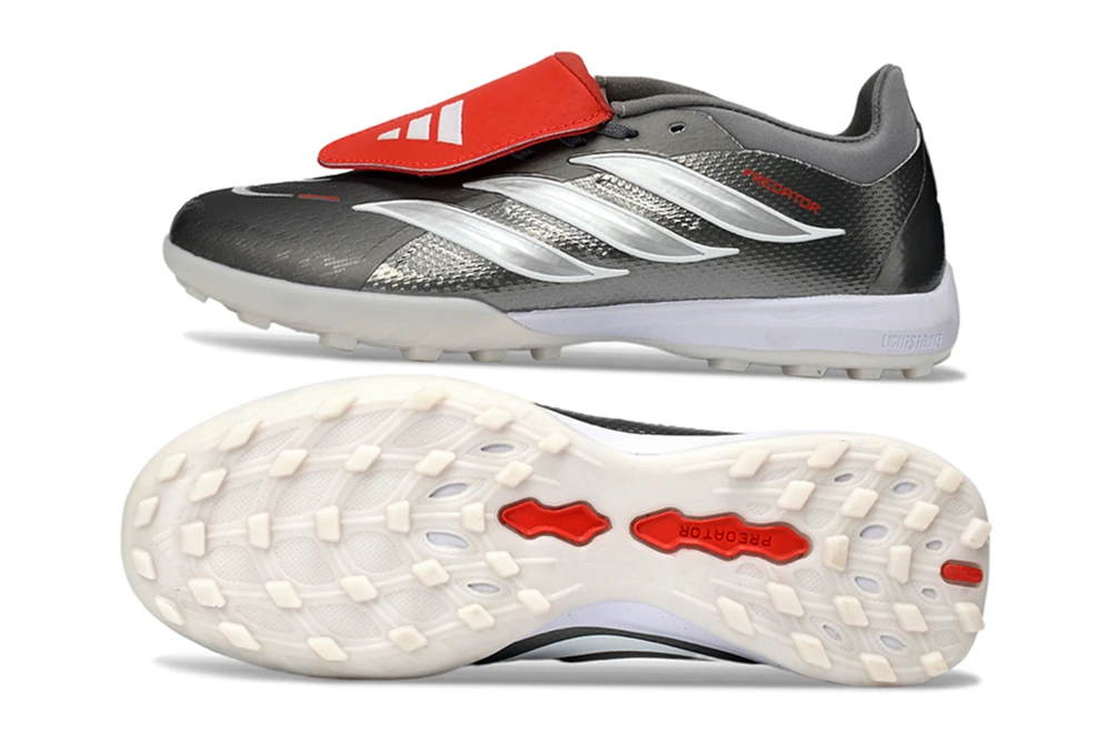 Predator 26 Finishers Steel Iron Metallic Zero Metallic Lucid Red TF TFAP0557 - Imagen 7