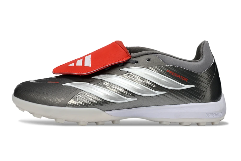 Predator 26 Finishers Steel Iron Metallic Zero Metallic Lucid Red TF TFAP0557 - Imagen 8