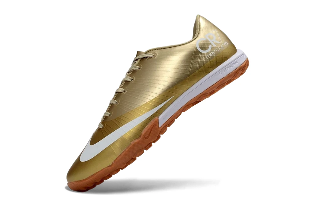 Mercurial CR7 Metallic Gold White Gum TF TFNC1987 - Imagen 3