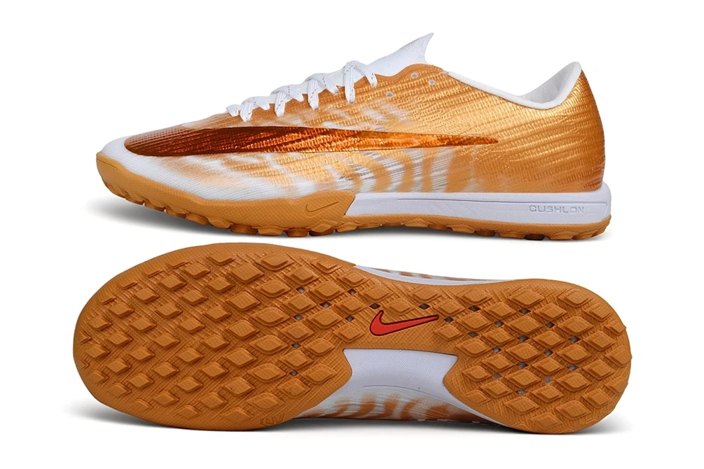 Mercurial CR7 Metallic Gold White Gum TF TFNC1990 - Imagen 6