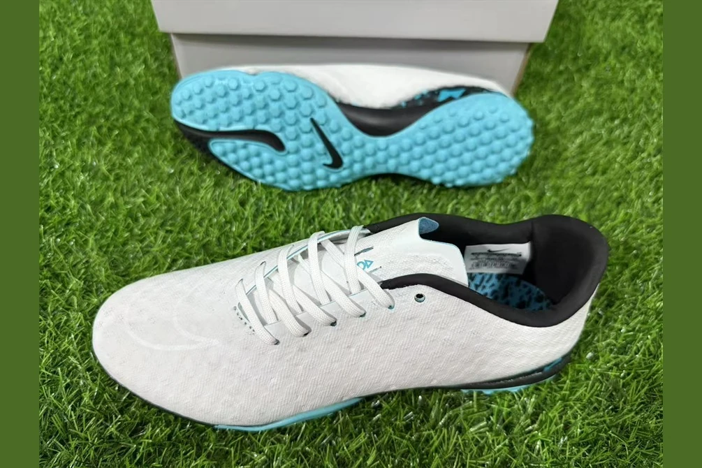 Hypervenom White Black Light Blue TF TFNH1982 - Imagen 6