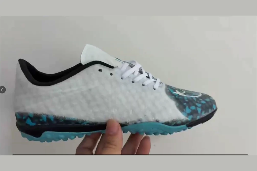 Hypervenom White Black Light Blue TF TFNH1982 - Imagen 8