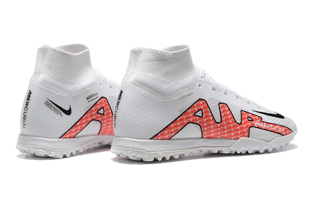 Mercurial Superfly 9 White Bright Crimson Silver TF TFNM1994 - Imagen 6