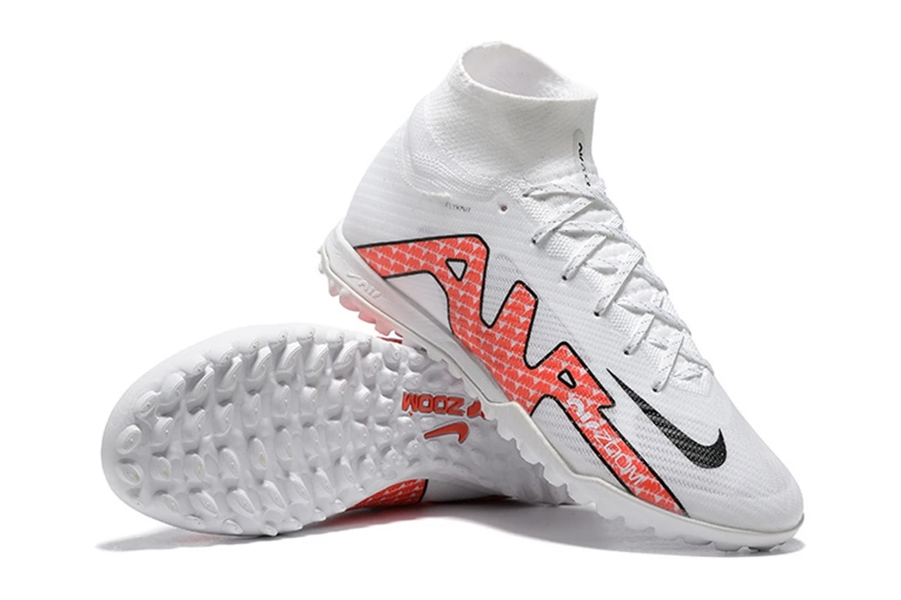 Mercurial Superfly 9 White Bright Crimson Silver TF TFNM1994 - Imagen 7