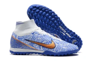 Mercurial Superfly 9 White Royal Blue Orange TF TFNM1999