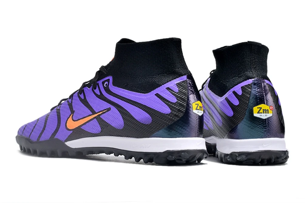 Mercurial Superfly 9 Air Max Plus Voltage Purple Total Orange Black TF TFNM2062 - Imagen 4