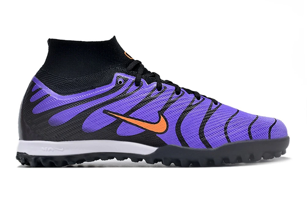 Mercurial Superfly 9 Air Max Plus Voltage Purple Total Orange Black TF TFNM2062 - Imagen 5