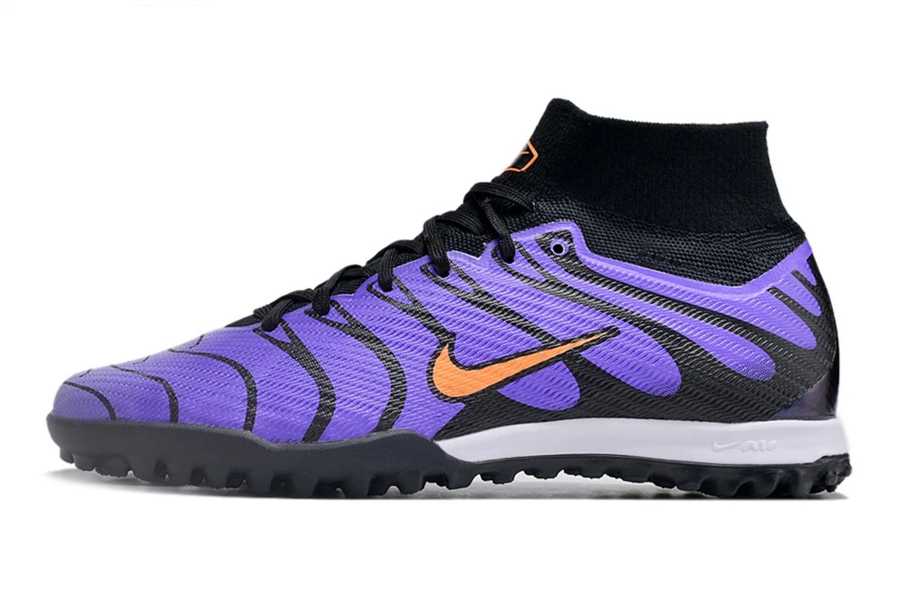 Mercurial Superfly 9 Air Max Plus Voltage Purple Total Orange Black TF TFNM2062 - Imagen 6