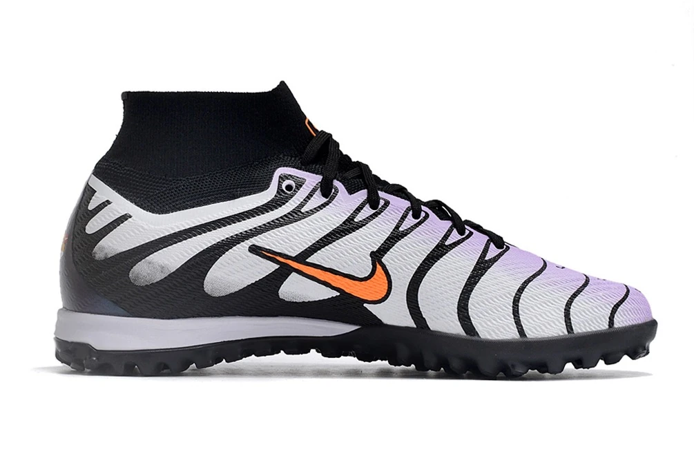 Mercurial Superfly 9 Black White Orange TF TFNM2070 - Imagen 5