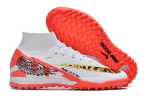 Mercurial Superfly 9 White Bright Crimson Metallic Gold TF TFNM2074
