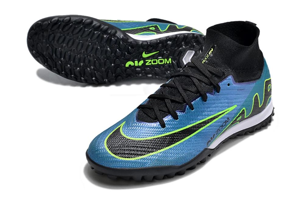 Mercurial Superfly 9 Black Royal Blue Green TF TFNM2085 - Imagen 2