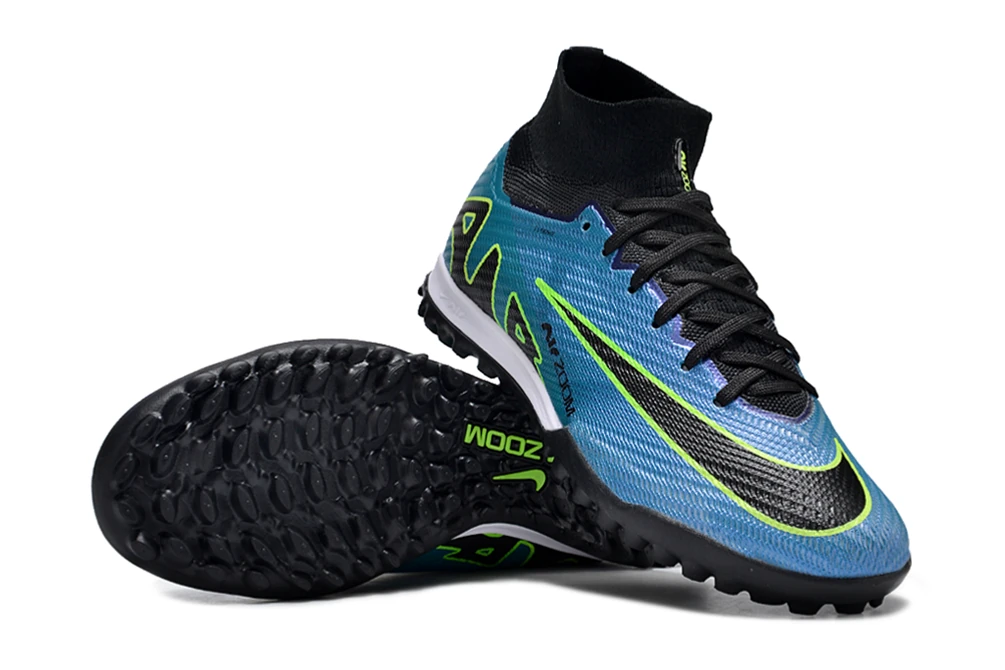 Mercurial Superfly 9 Black Royal Blue Green TF TFNM2085 - Imagen 3