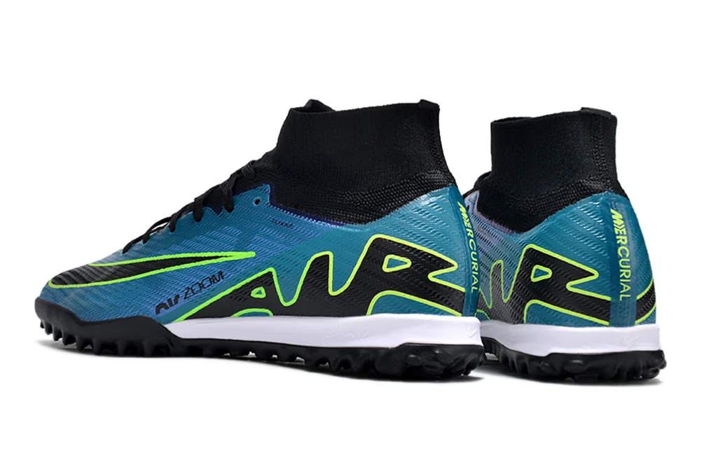 Mercurial Superfly 9 Black Royal Blue Green TF TFNM2085 - Imagen 4