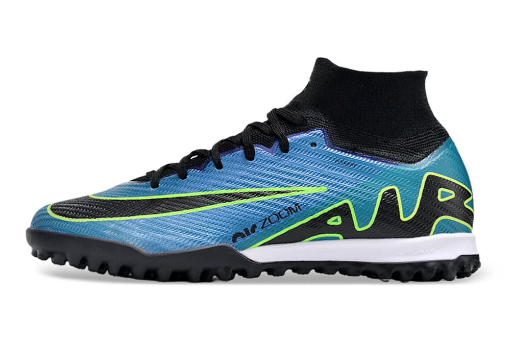 Mercurial Superfly 9 Black Royal Blue Green TF TFNM2085 - Imagen 6