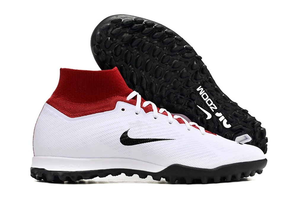 Mercurial Superfly 9 White Red Black TF TFNM2093