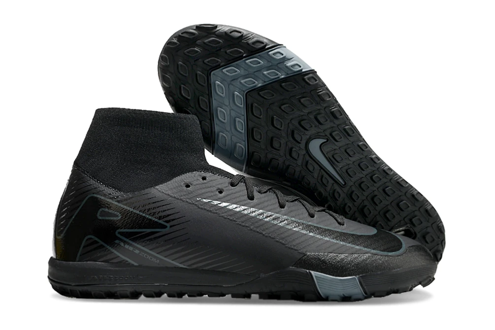 Mercurial Superfly 10 Black Grey Silver TF TFNM2283