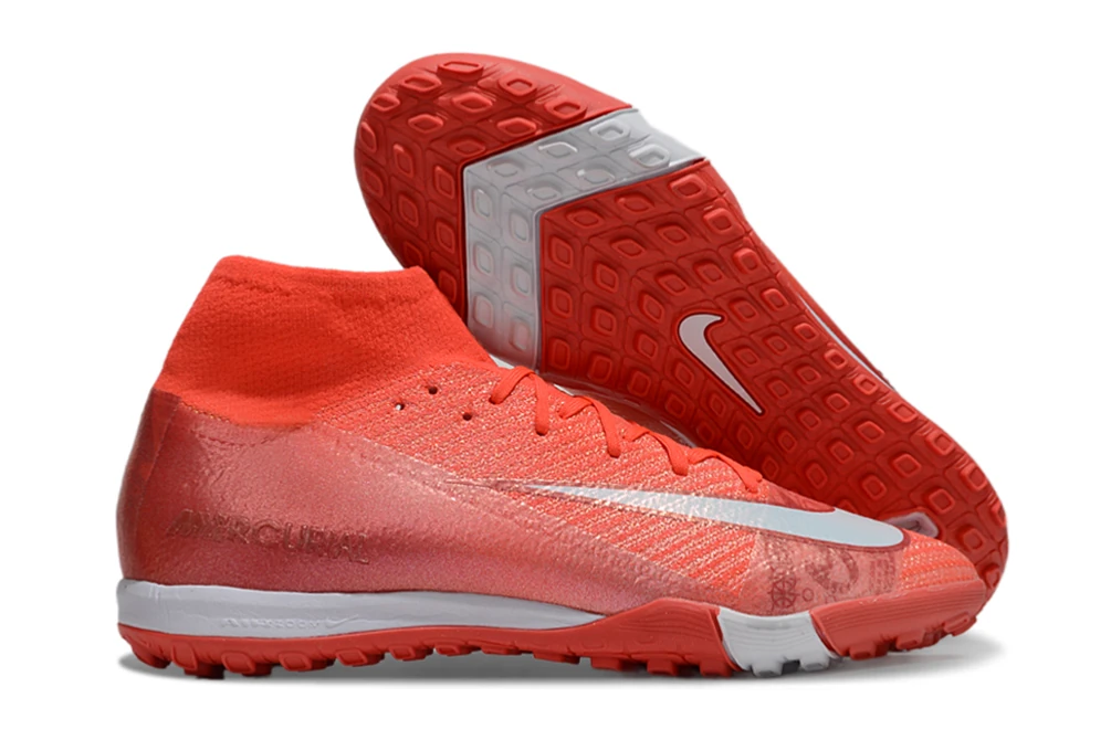 Mercurial Superfly 10 Red Bright Crimson Silver TF TFNM2369