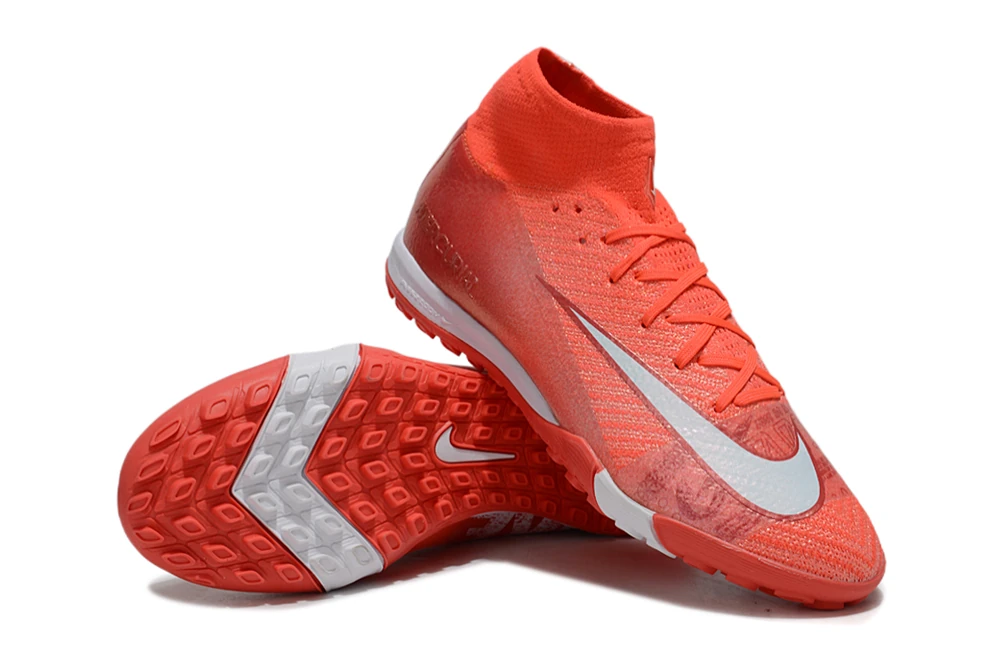 Mercurial Superfly 10 Red Bright Crimson Silver TF TFNM2369 - Imagen 2