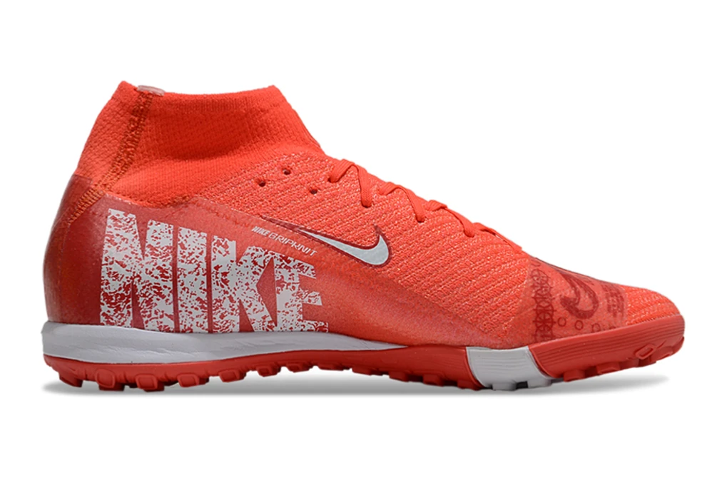 Mercurial Superfly 10 Red Bright Crimson Silver TF TFNM2369 - Imagen 6