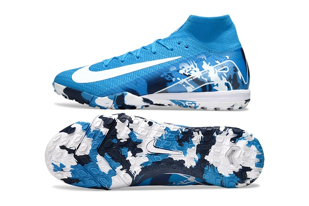 Mercurial Superfly 10 Blue Light Blue White TF TFNM2418 - Imagen 4