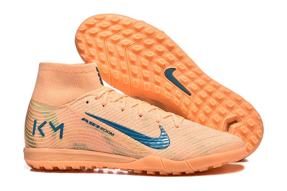 Mercurial Superfly 10 Kylian Mbappe Orange Brown White TF TFNM2466