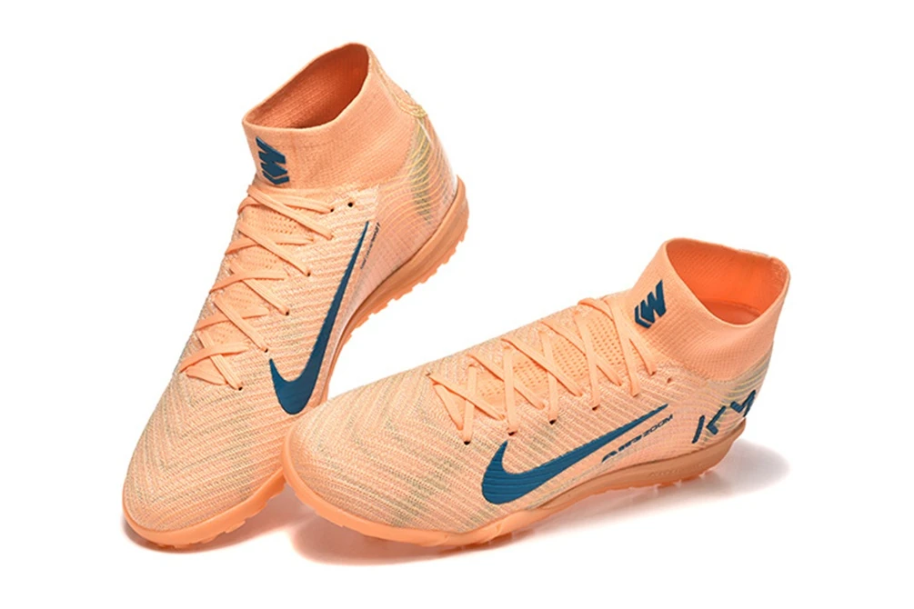 Mercurial Superfly 10 Kylian Mbappe Orange Brown White TF TFNM2466 - Imagen 3