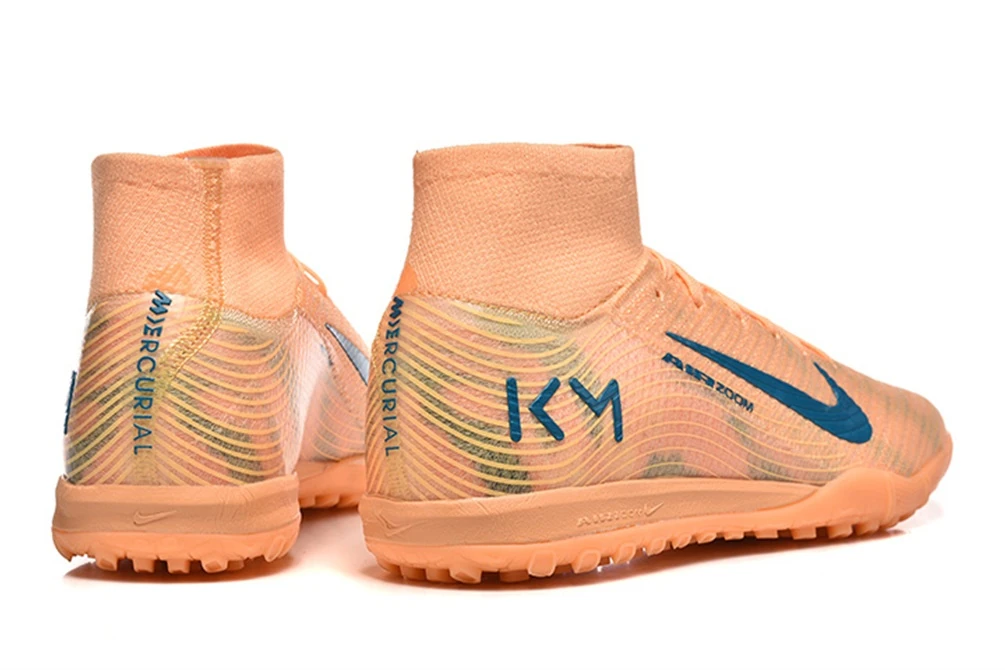 Mercurial Superfly 10 Kylian Mbappe Orange Brown White TF TFNM2466 - Imagen 6