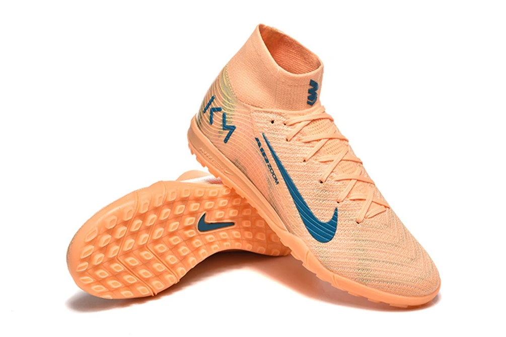 Mercurial Superfly 10 Kylian Mbappe Orange Brown White TF TFNM2466 - Imagen 7