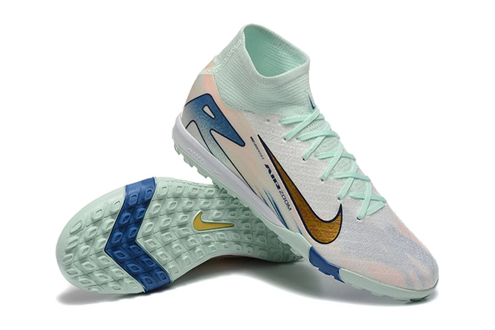 Mercurial Superfly 10 Silver Green Blue TF TFNM2481 - Imagen 7