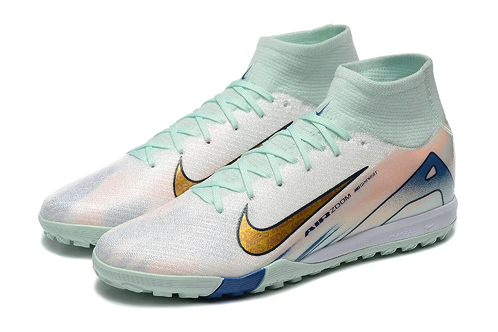 Mercurial Superfly 10 Silver Green Blue TF TFNM2481 - Imagen 8