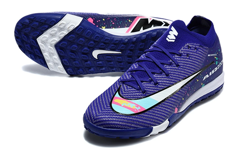 Mercurial Vapor 16 Black Royal Blue Silver TF TFNM2553 - Imagen 2