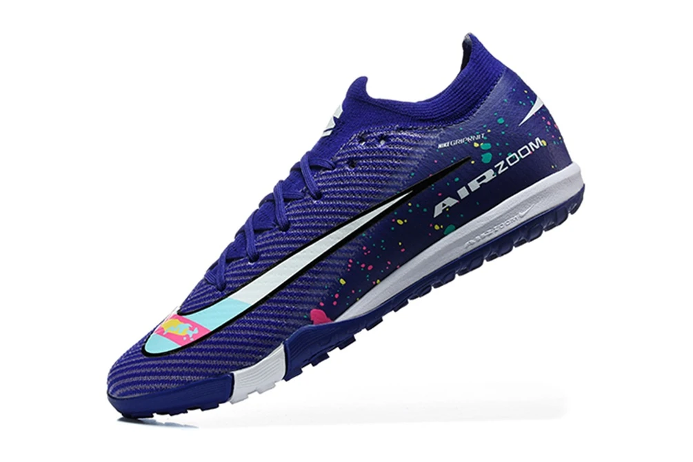 Mercurial Vapor 16 Black Royal Blue Silver TF TFNM2553 - Imagen 5