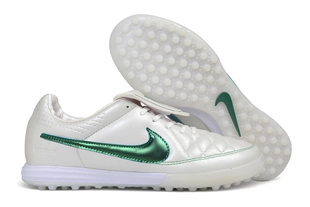 Tiempo R10 White Metallic Green TF TFNR1969