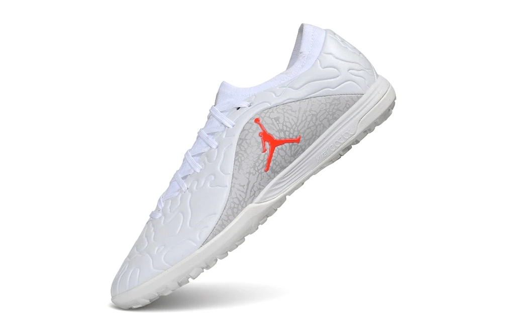 Jordan Tiempo White Light Blue Orange TF TFNT1881 - Imagen 3