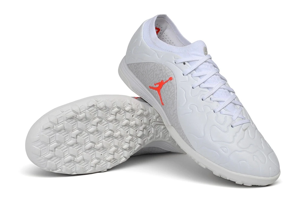 Jordan Tiempo White Light Blue Orange TF TFNT1881 - Imagen 4