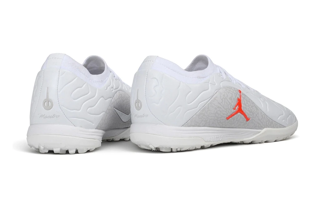 Jordan Tiempo White Light Blue Orange TF TFNT1881 - Imagen 5