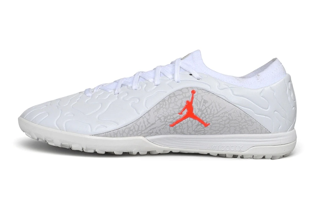 Jordan Tiempo White Light Blue Orange TF TFNT1881 - Imagen 7