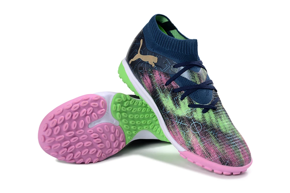 Future 8 Navy Pink Green Graphic TF TFPF0435 - Imagen 4